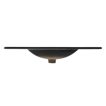 Ancillary 3-Hole 20 in. W x 18.25 in. D Classic Contemporary Rectangular Ceramic Single Sink Basin Vanity Top